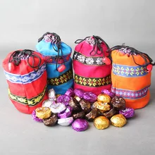 Промо-акция! 160 г 4 различных вкуса Китайский Юньнань чай пуэр чай мешок подарок для здоровья, мини туоча