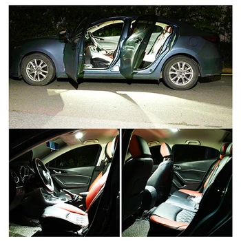 

T10 W5W Led 194 Car Interior Light Dome Reading License Plate Lamp Clearance Auto Lamps For Nissan Qashqai Juke Tiida X-Trail