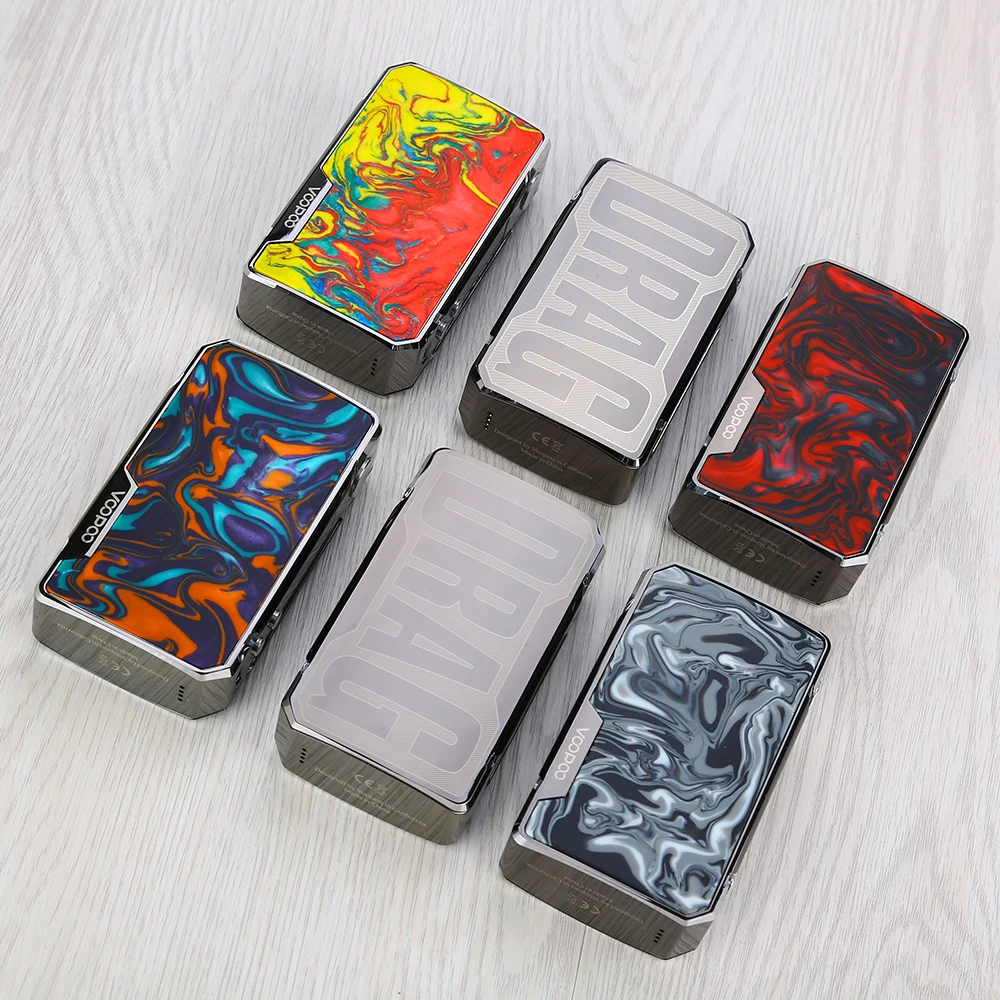 VOOPOO Drag 2 Platinum 177 Вт TC коробка мод мощность на 18650 батарея Vape испаритель VOOPOO мод