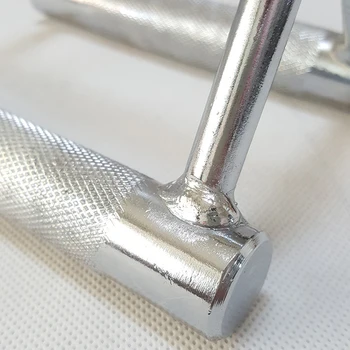 

Bodybuilding V-shaped Handle Rod Training Fitness Attachment Double Row