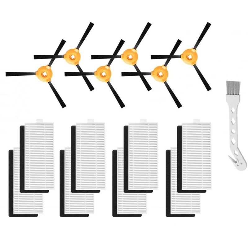 

Replacement Parts for Deebot N79S Filter Side Brush Accessory Kit for Ecovacs Deebot N79S N79 Robotic Vacuum Cleaner