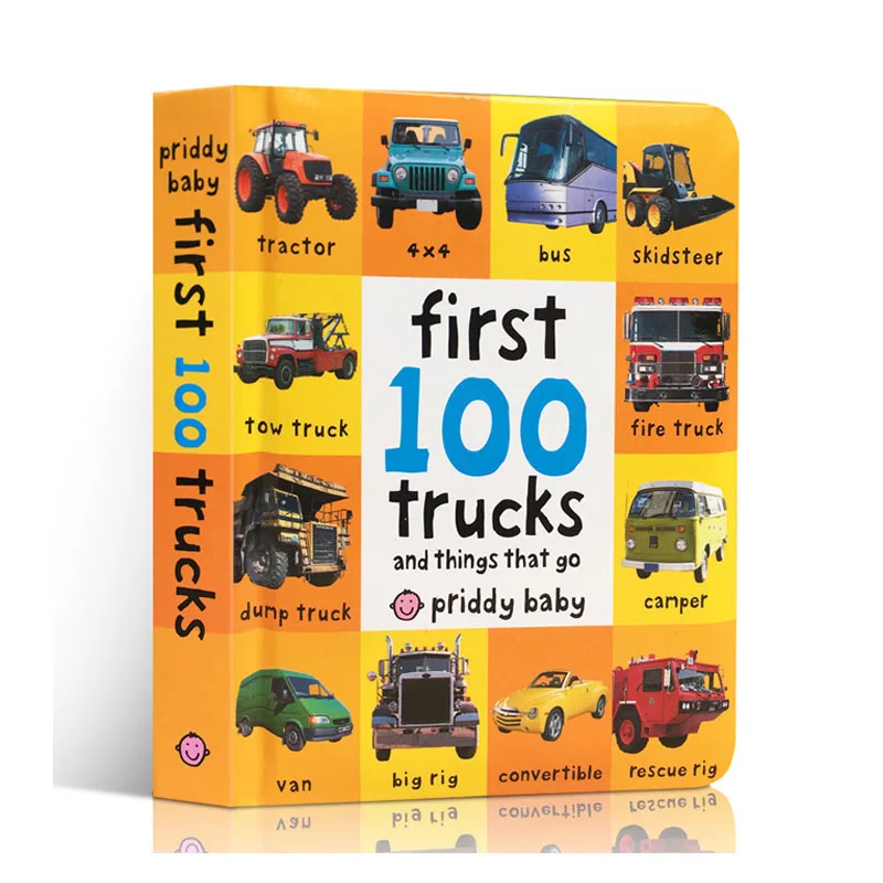 

My First Cognitive Book Small Dictionary of Vehicle Vocabulary Cognition Learning Educational Toys for Kids Books 0-3 Years Old