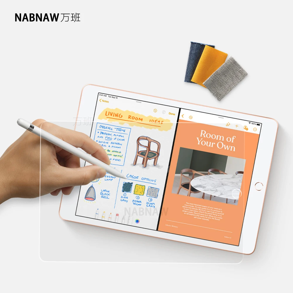 Закаленное стекло NABNAW для iPad 10 2 дюйма Mini 5 4 3 1 air Защита экрана нового 9 7 Pro