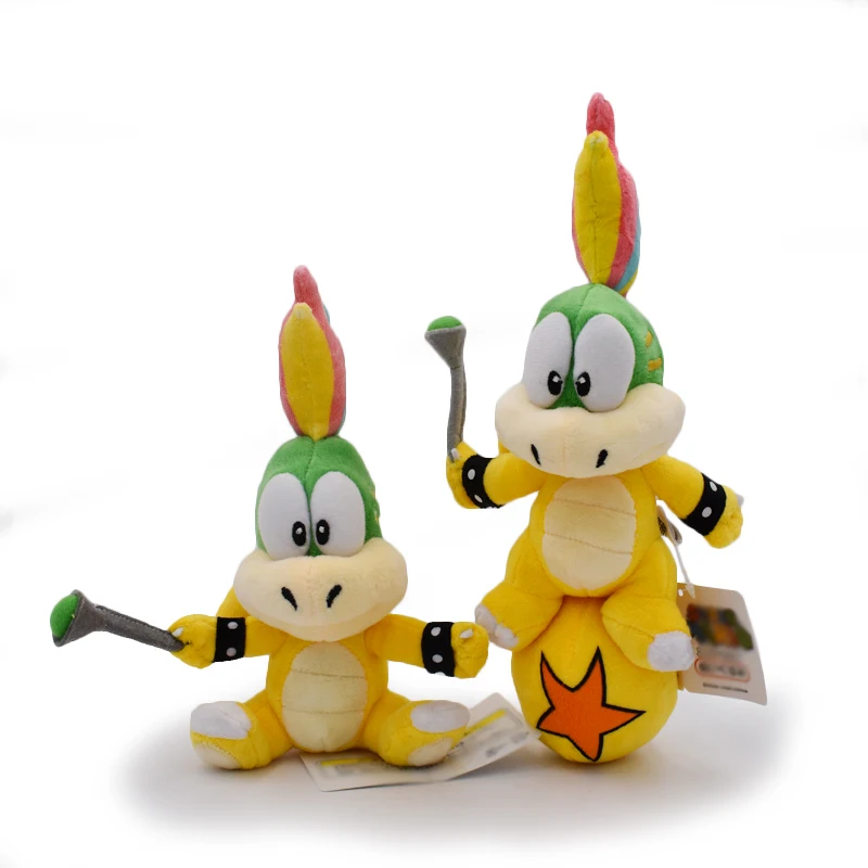 12 Styles Cute Koopalings Iggy Lemmy Roy Ludwig Morton Wendy Larry Plush Toy Soft Dolls for Kids Christmas Gifts