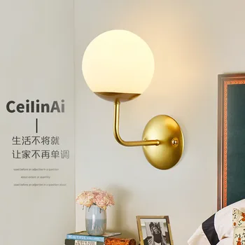 

nordice wall lights wall light wood living room dining room aisle home deco monkey lamp