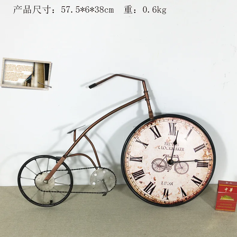 Американский Ретро индустрия креативный 3D металлический велосипед Висячие