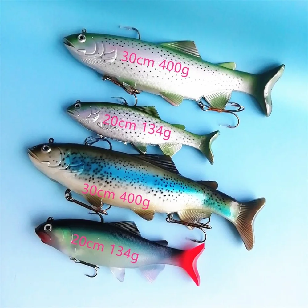 Swolfy-1Pc-134g-400g-Big-Size-Soft-Fish-Bait-Deep-Sea-Fishing-Lures-Swimbait-Isca-Artificial (5)