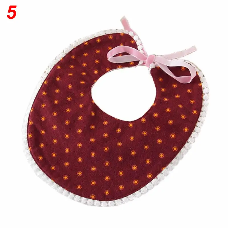 5 Fashion Newborn Baby Bibs Waterproof Kids Girls And Boys Cotton Triangle Saliva Towel Children Feeding Accessories - Цвет: 5