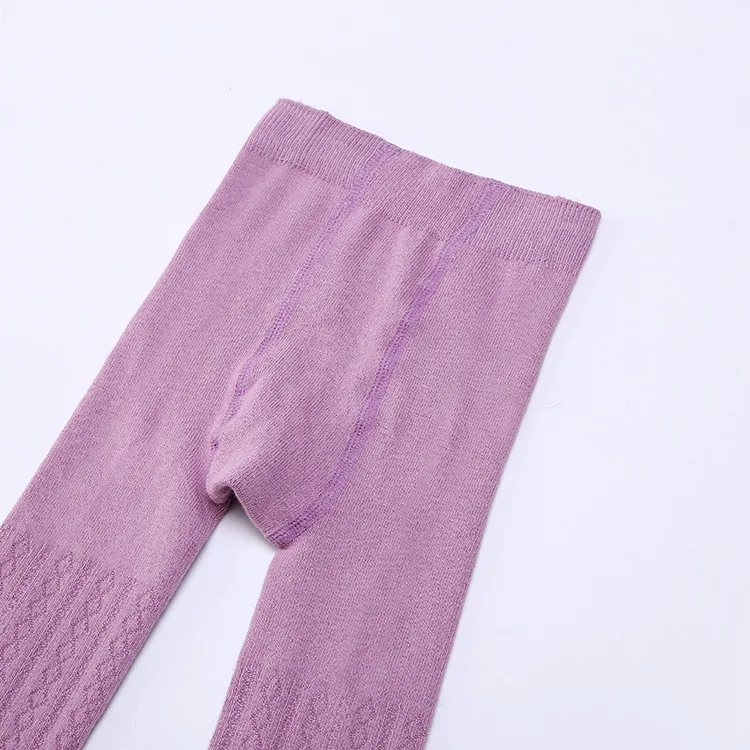 19 Autumn And Winter Rhombus Children Romper Seven-Cotton Type Girls Infant Baby CHILDREN'S Socks Girls' Trousers