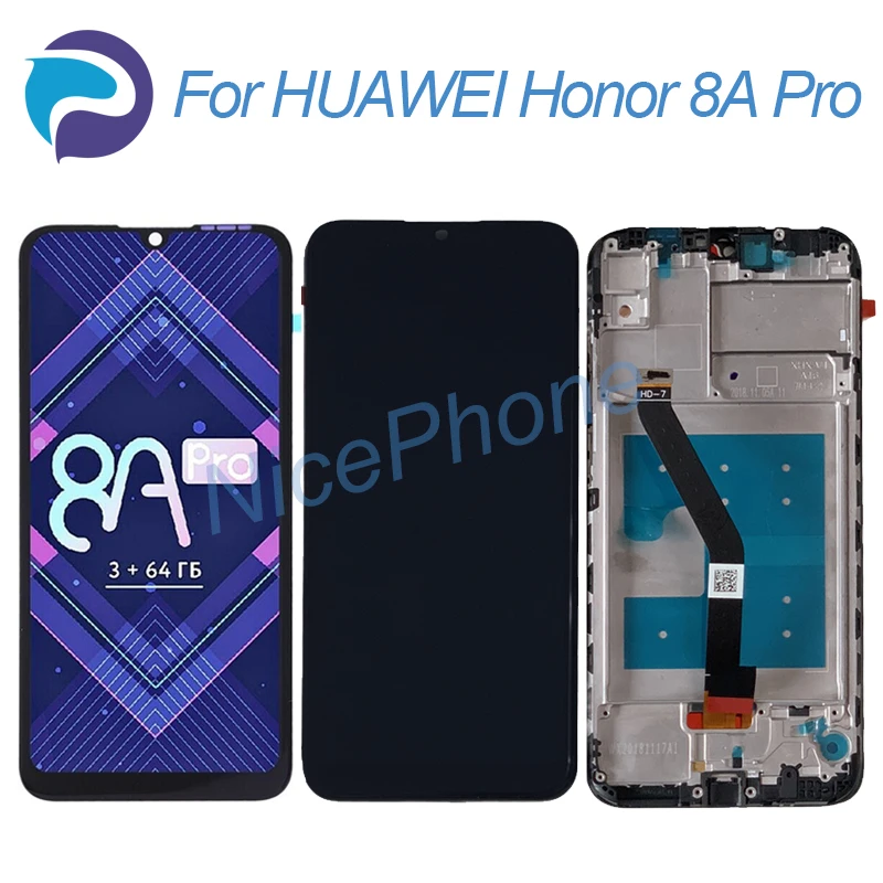 Для Huawei Honor Play 8A pro LCD экран рамка + сенсорный дигитайзер для Pro JAT L41 LX1 LX3|Экраны