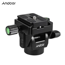 Andoer M-12 monopod cabeça de inclinação panorâmica telefoto pássaro assistindo com placa liberação rápida