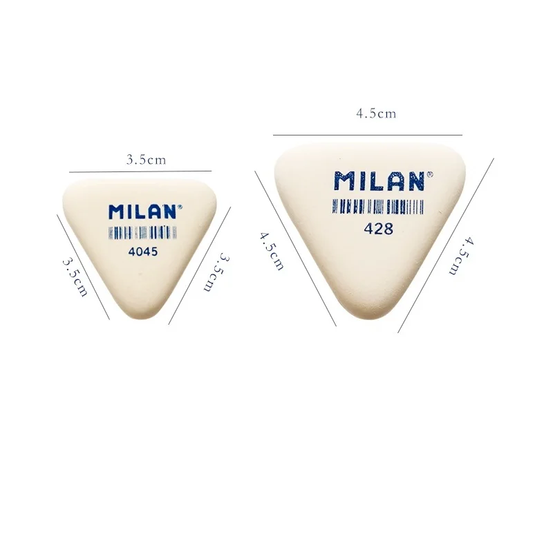1pcs MILAN Rubber Erasers for Pencil Sketch Drawing Erasing Cleaning Stationery Office School Fine Art Supplies F646 6
