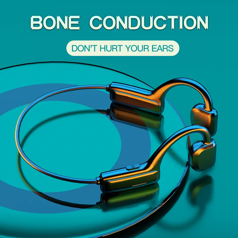 G1 wireless headphone Bone Conduction bluetooth earphone Sports TWS headset HiFi Neckband earphone Noice Cancelling tws i12