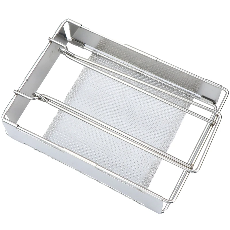 Folding BBQ Grill Stainless Steel Mini Portable Barbecue Bread Sausage Grilling Rack |