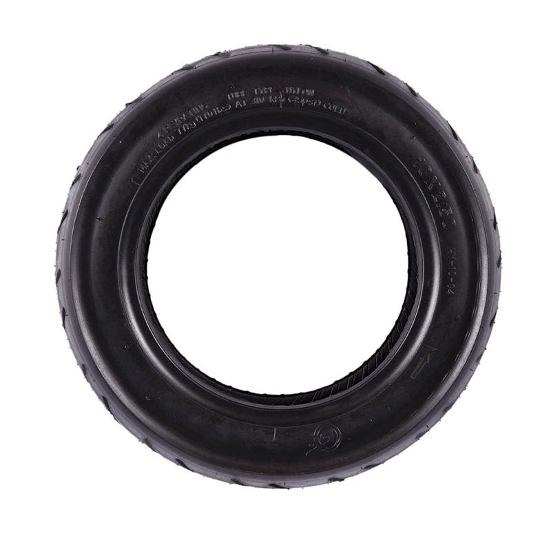 

10X2.5 Front/Rear Scooter Tire Wheel Solid Replacement for 10 Inch Electric Scooter Skateboard Diy Replacement Spare Tire