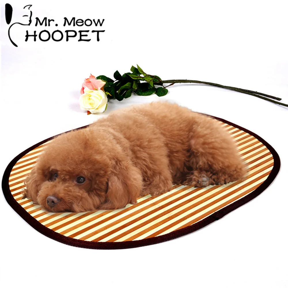 

Hoopet Pet Dog Cat Cooling Mat Breathable Pet Bed Mattress Cat House Sleeping Pad Summer Cooler Pet Accessories