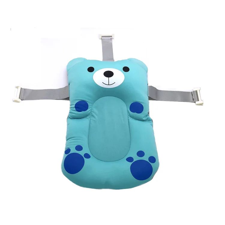 

Infant Suspension Anti-slip Bath Mat-Sit Lie Baby Bath Tub String Bag Coaster Anti Choking mu yu chuang