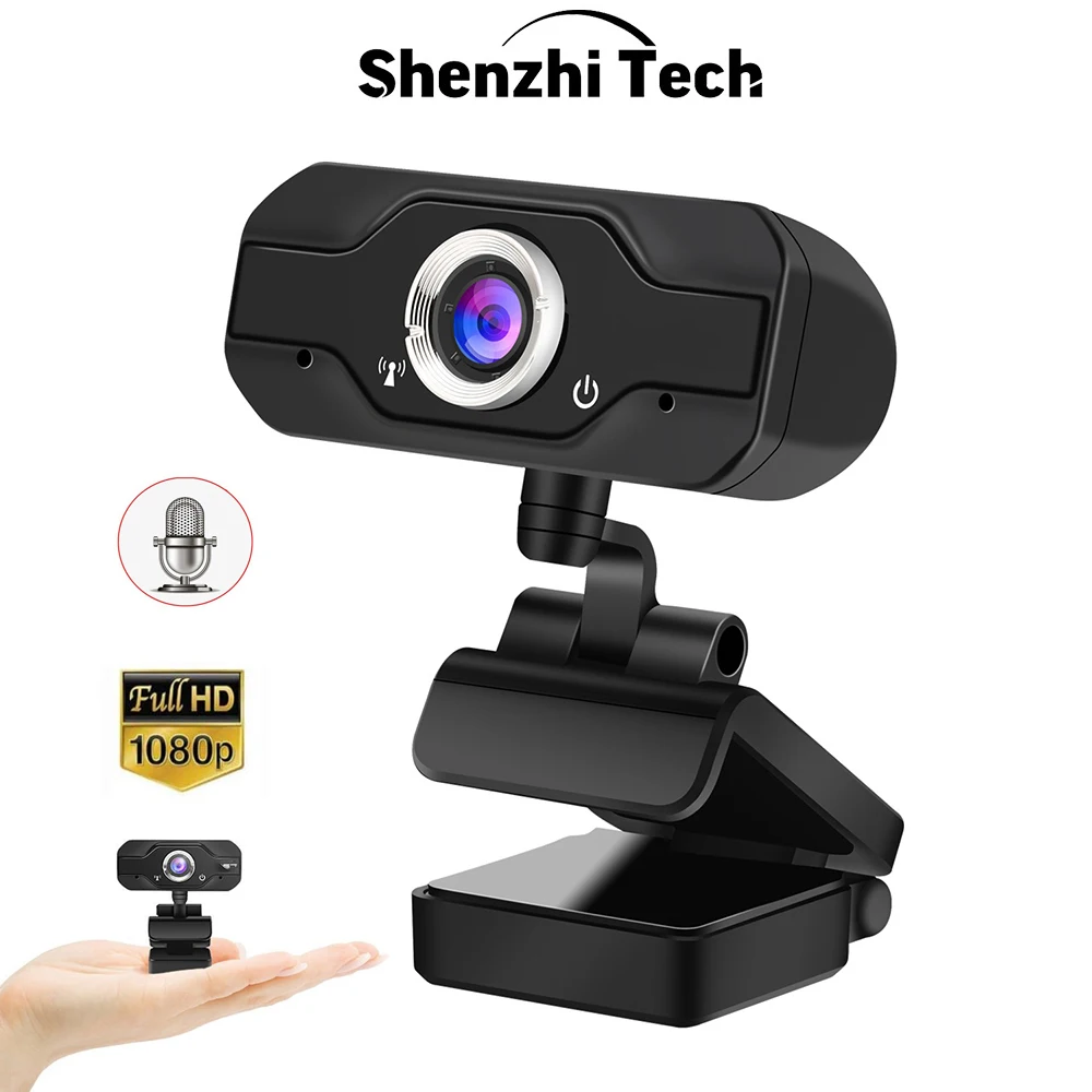 Веб камера ShenzhiTech 1080P HD USB веб встроенный звукопоглощающий микрофон высокого