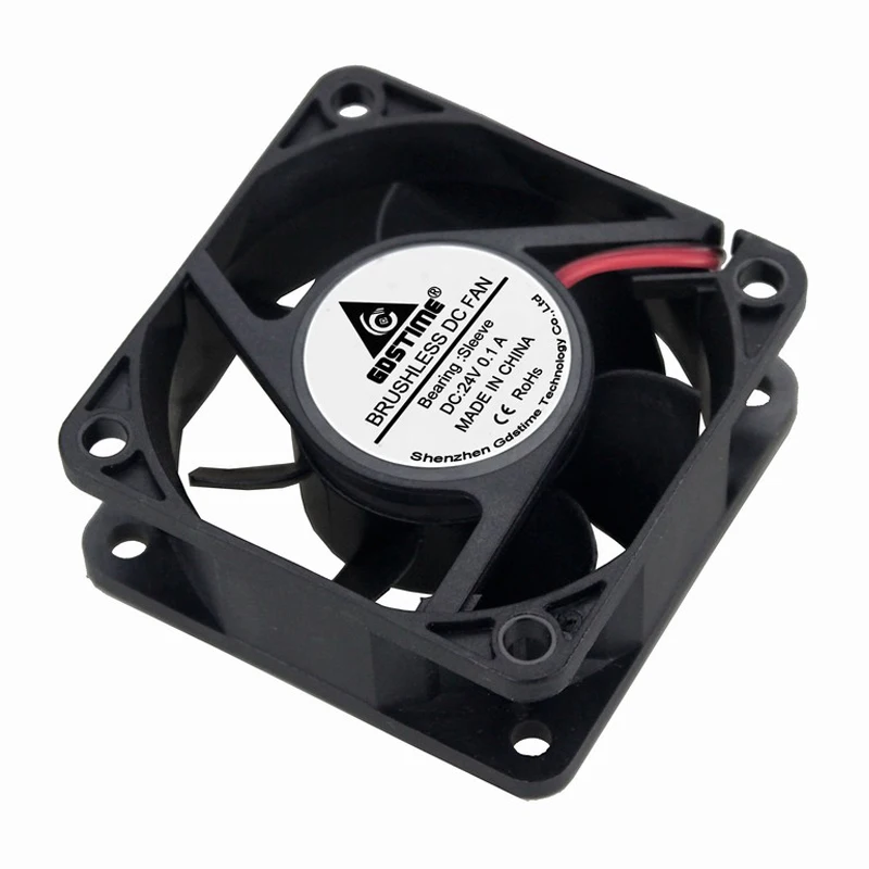 12V 60mm 25mm Cooling Case Fan 60x60x25mm PC CPU Computer Cooler Fan 2pin 6025S