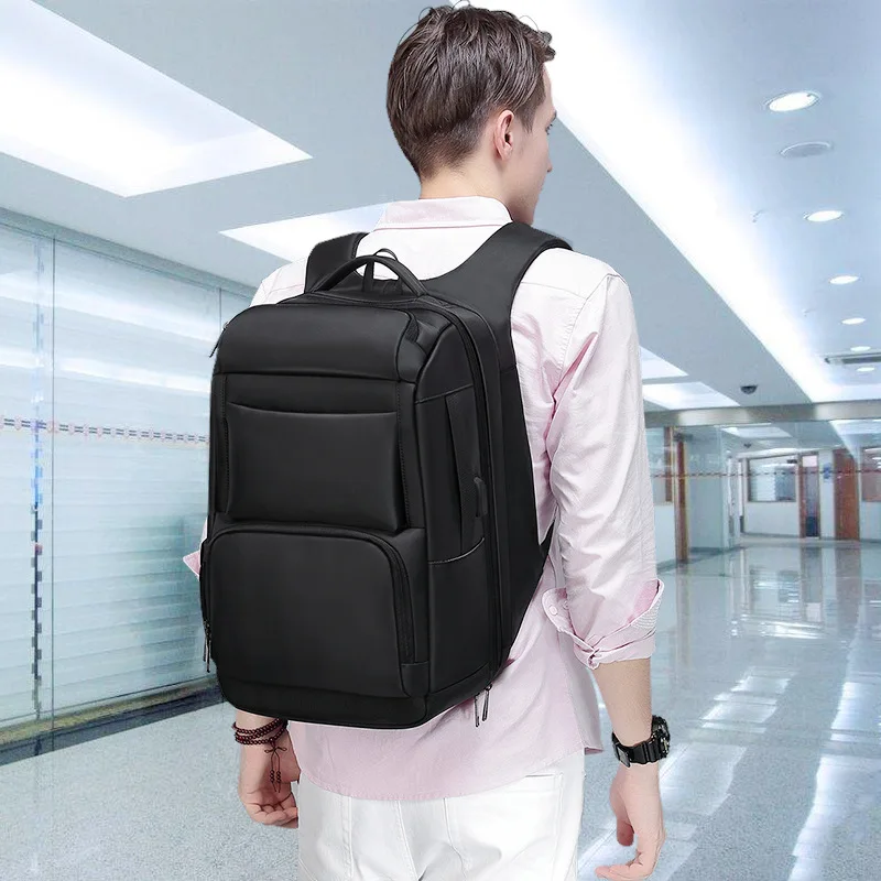 

2019 Multifunctional Shoulder Bag Male Fashion Outdoor Backpack Large Capacity Male Bag Can Accept 17-inch Computer Bag