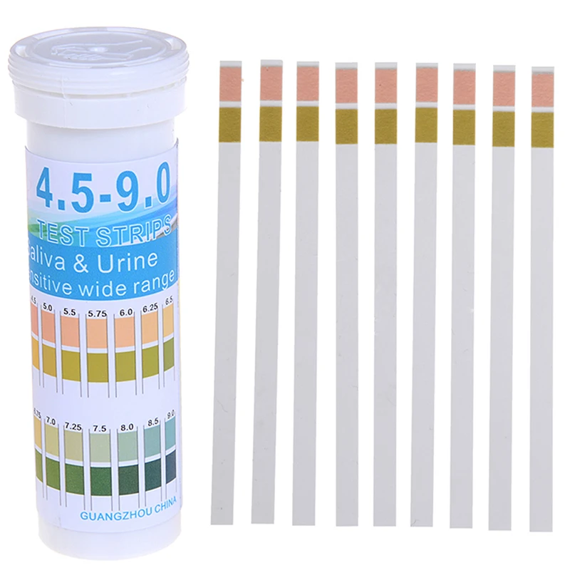 PH Test Strips Indicator Paper Tester Range 1-14 4.5-9.0 For Saliva And Urine 150pcs/Lot