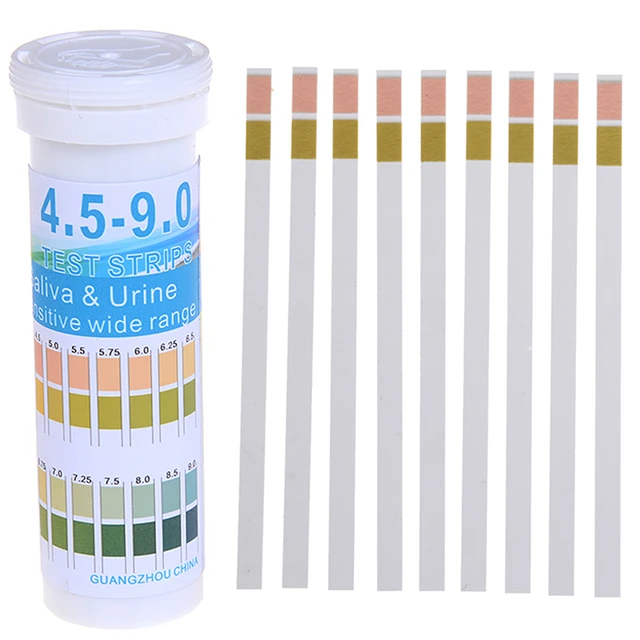 La salive et de l'urine papier test pH, le pH de l'urine et de la salive  Strip - Chine La salive et bande de test de pH de l'urine, salive