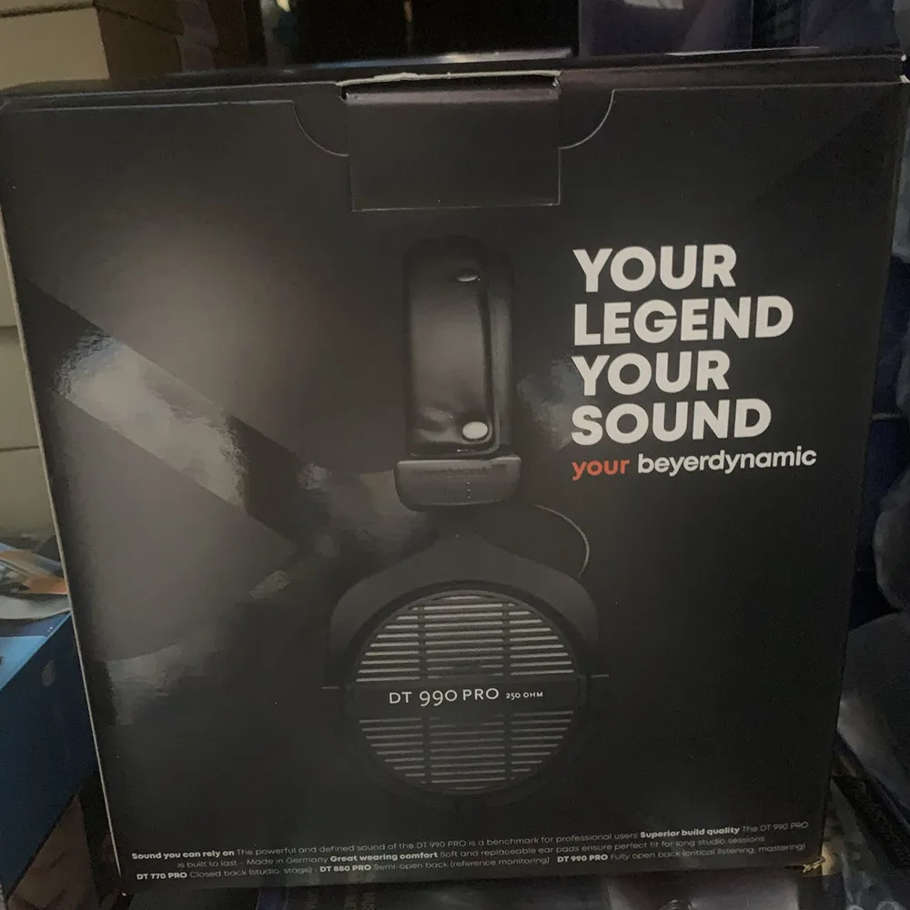 Hi Fi наушники Beyerdynamic DT 990 Pro 250 Ом профессиональные студийные головная повязка с