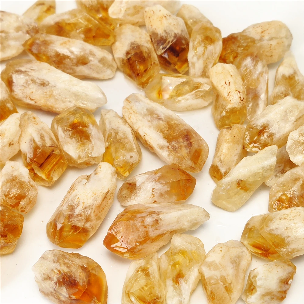 100g Quality Natural Citrine Stone Yellow Quartz Crystal Rough Points Bulk Gemstone Healing Mineral Specimen Stones Aliexpress