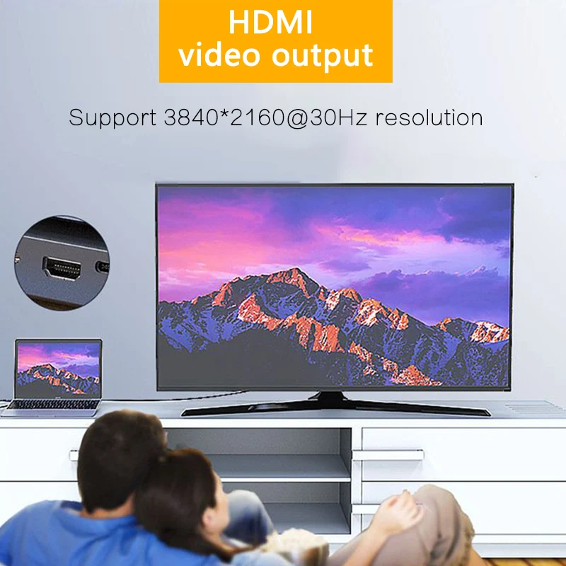 Концентратор USB-C док-станции Typec к PD 4K HDMI MiniDP VGA SD/TF кардридер RJ45 Ethernet USB3.0 3,5 мм для MacBook Pro iPad