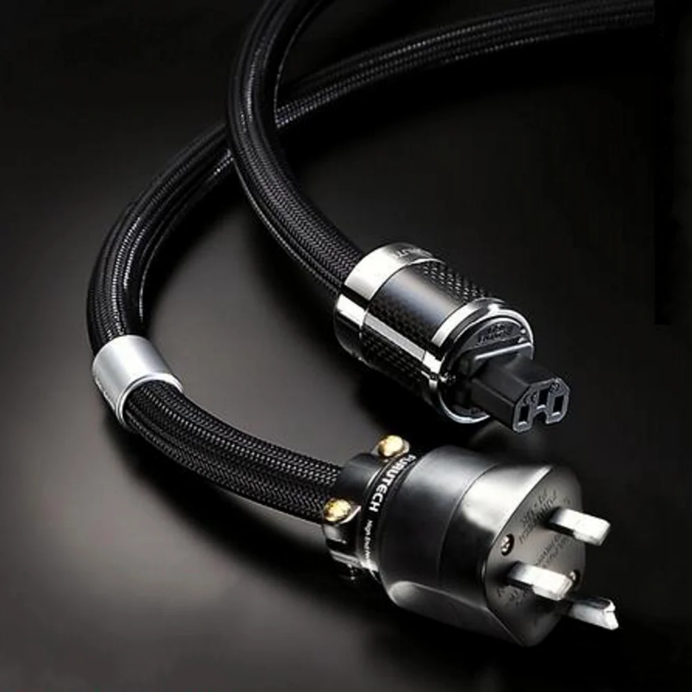 Nuovo Furutech Alpha Ps-950-18 Conduttore Alfa-Occ Fibra Di Carbonio Ammiraglia Febbre Aggiornamento Uk Cavo Di Alimentazione Cavo Di Alimentazione Ca