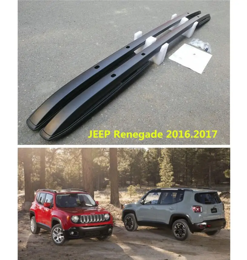Для JEEP Renegade, багажники на крышу Авто багажная Стойка Высокое качество Алюминиевый винт установка автомобильные аксессуары