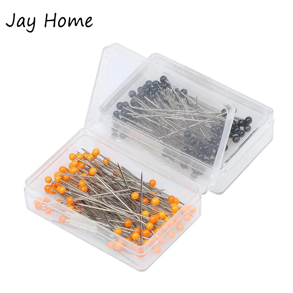 Description Picture 6 of item100Pcs Sewing Pins 38mm Pearl Ball Head Push Pins Straight Quilting Pins for Dressmaking Jewelry Decor DIY Sewing Tools