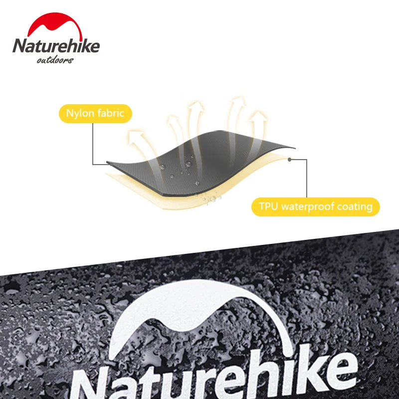 Naturehike открытый водонепроницаемый регулируемый пакет дождевик походный рюкзак сумка непромокаемый чехол подходит для 35-75L