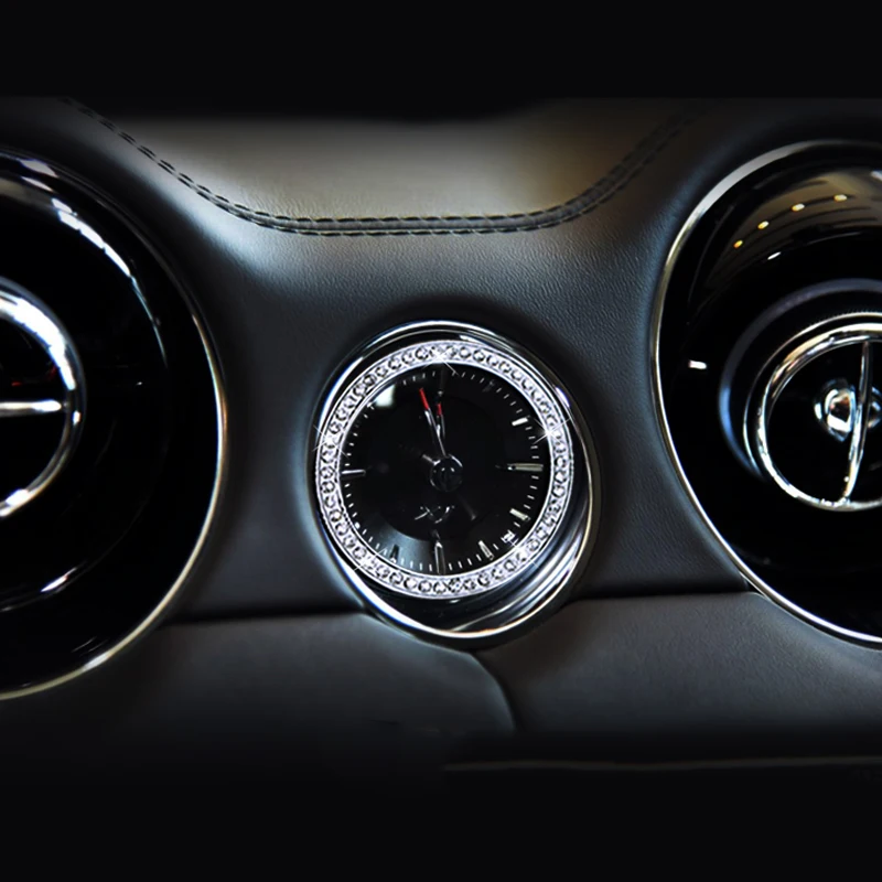 Часы декоративные наклейки для салона автомобиля Jaguar XJ Xjl предназначение мозаики наклейки из сплава аксессуары для стайлинга автомобилей