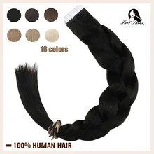 Full Shine Tape in Human Hair Extensions Pure Blonde Colorful Hair 20pcs Adhesive Skin Weft Glue on Hair Machine Made Remy Human Hair (For White) Full Shine Tape in Human Hair Extensions Pure Blonde Colorful Hair 20pcs Adhesive Skin Weft Glue on Hair Machine Made Remy Human Hair (For White)