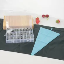 48 голова из нержавеющей стали установить Цветок Рот Набор украшения инструмент переходник для руля декоративный крем сумки инструмент для выпечки