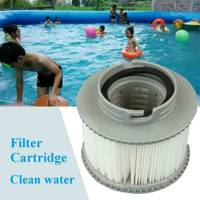 

MSPA FD2089 Round Tool Inflatable Swimming Pool Universal Strainer Hot Tub Part Replacement Filter Cartridge Spas