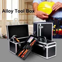 Caja de Herramientas de aleación de aluminio, Hardware multifuncional, mantenimiento de vehículos, sistema de almacenamiento profesional completo, Garag