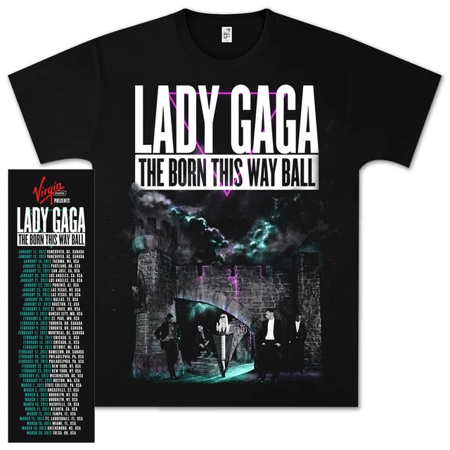 Camiseta Lady Gaga - Born This Way