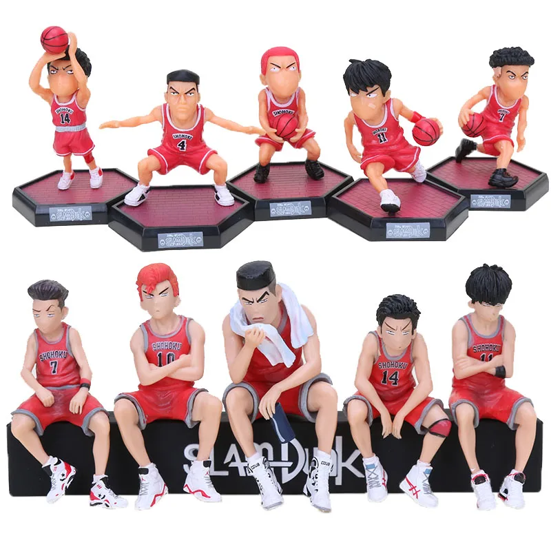 Фигурки из игры SLAM DUNK игрушечные фигурки ханамичи сакураги рукава мицуси Акаги