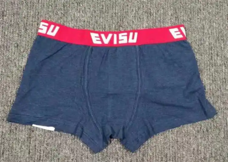 Новые полки Аутентичные Evisu повседневные мужские Tide бренд-Боксер Дышащие Боксеры хлопок печати мода боксер короткий жилет