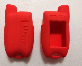 

9.5 Silicone Case KeyChain For Russian 2-way Alarm System Alarm Key Fob For Tomahawk 9.5 9.3