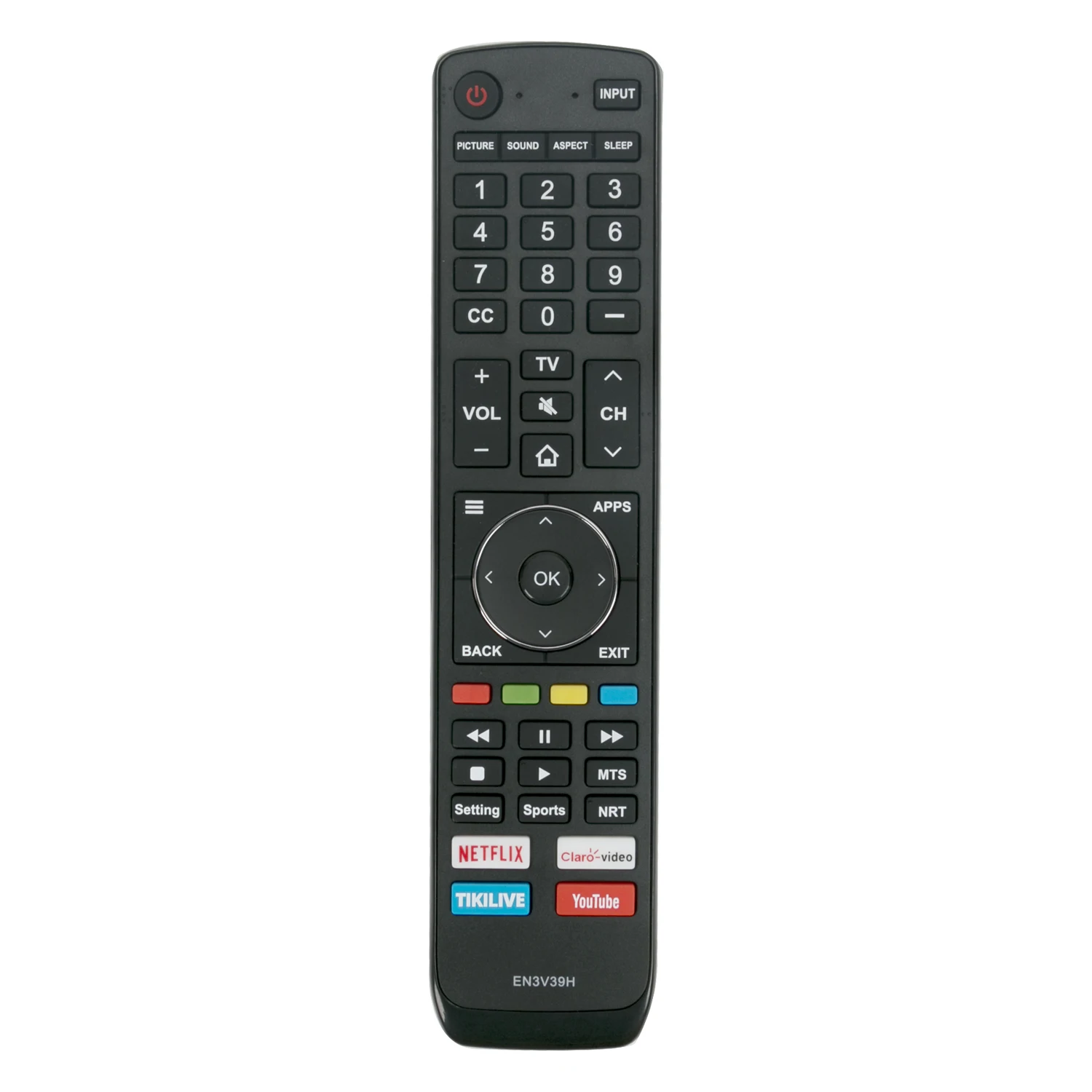 Новый EN3V39H пульт дистанционного управления для HISENSE ТВ 43H6080E 43H6C 43H6D 43H6E 43H7050D 43H7608