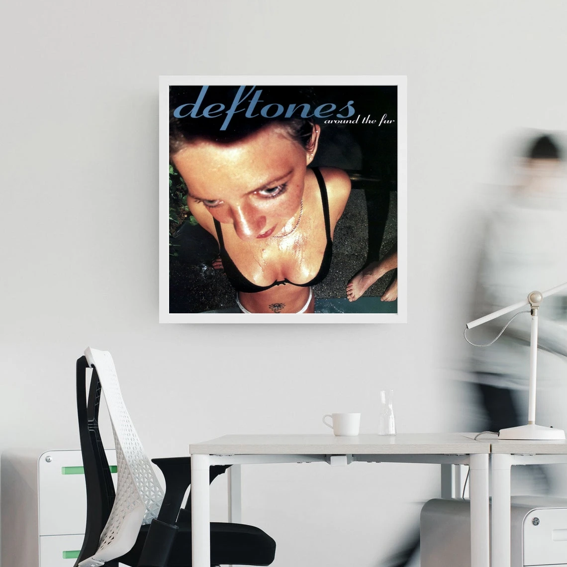 Deftones Posters Deftones Poster  Album Cover Poster Print Wall Art  Custom Poster  Home Decor  Around the Fur  White Pony Deftones