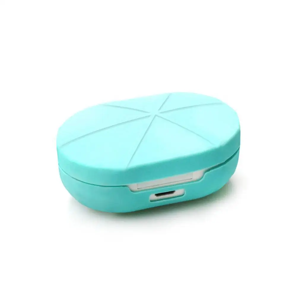 Силиконовый чехол для наушников черный белый красный розовый синий Bluetooth