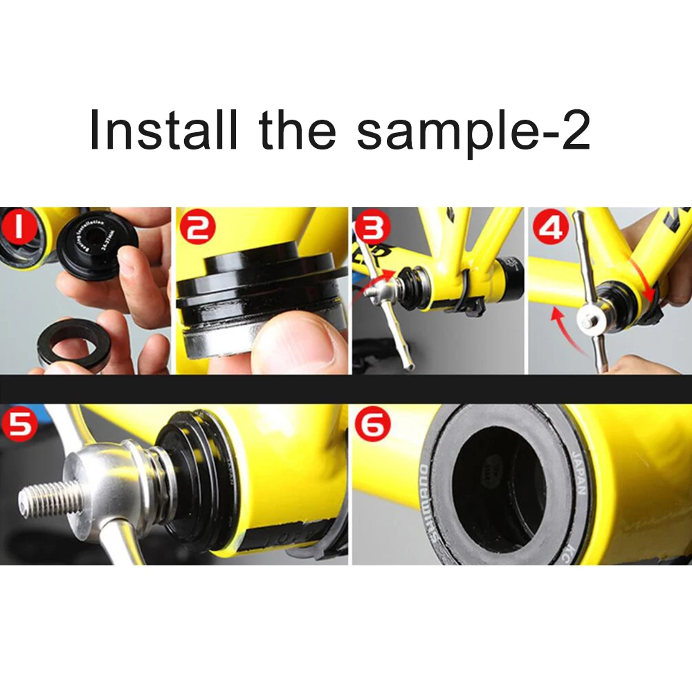 

High Quality Road MTB Bicycle Bottom Bracket Install Aluminum Alloy Removal Kit Bicycle BB Bearing Press Tool