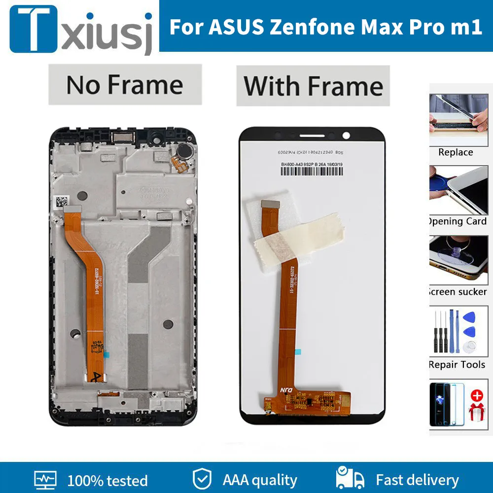 ЖК-дисплей 5 99 дюйма для ASUS Zenfone Max Pro ZB601Kl (M1) ZB602KL сенсорный экран с цифровым