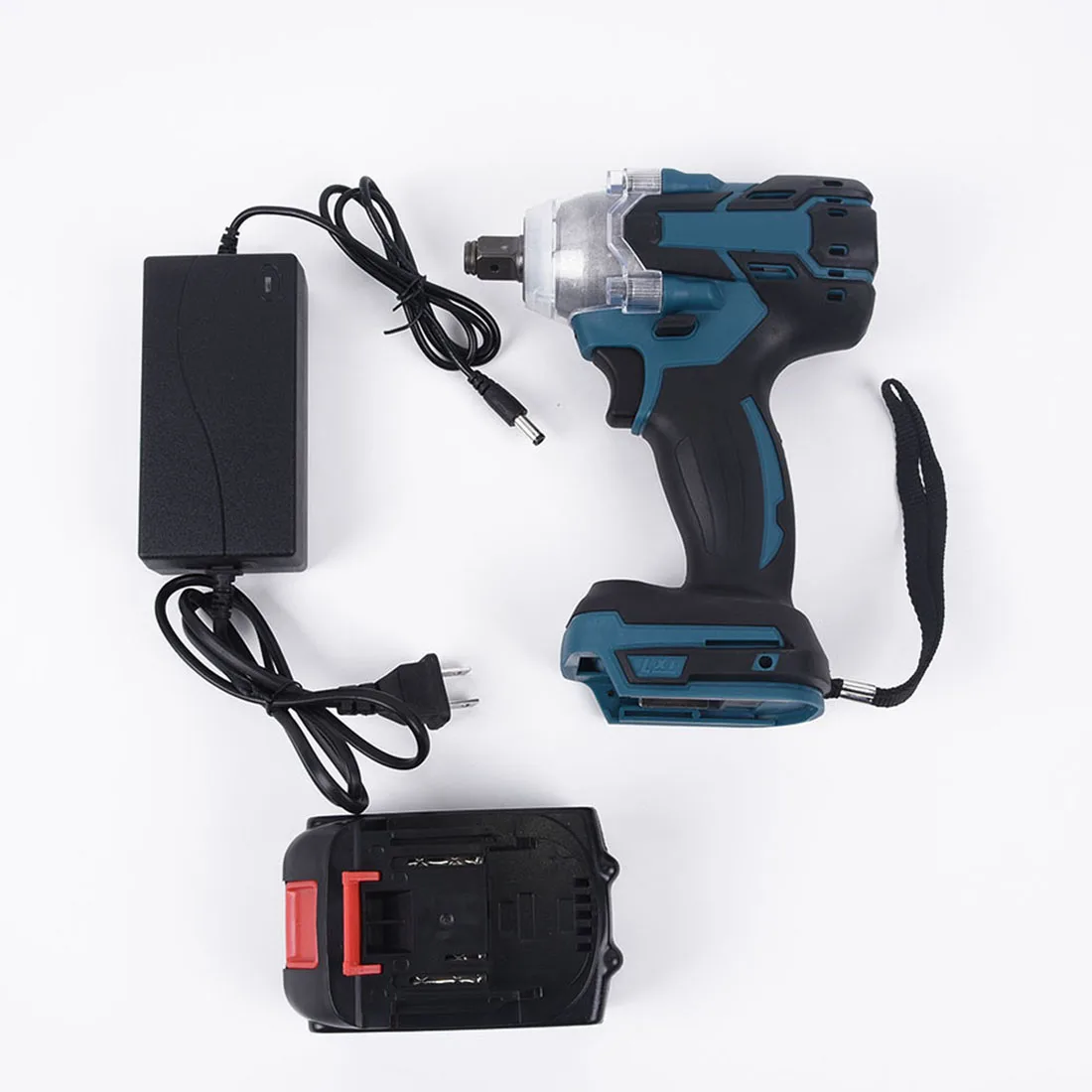 

LED Wireless Electric Wrench Impact Precision Hand Grip Tighten Loosening Nuts Indoor Outdoor Use Power Wrench