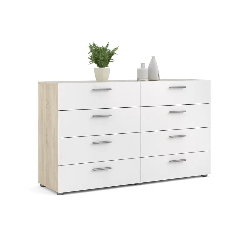 8-Drawer Wooden Cabinet  Chest of Drawers w/ Top Glass Display High E –  Primo Supply l Curated Problem Solving Products