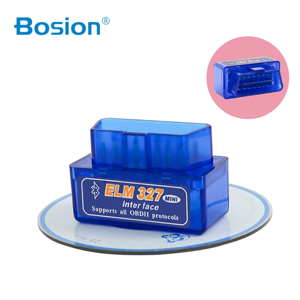 Bosion 2020 супер мини Elm327 Bluetooth OBD2 автомобильный диагностический инструмент сканер Elm